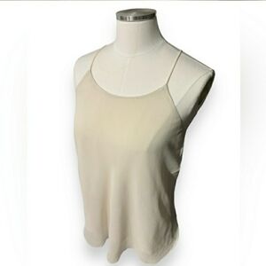 TOSKA Ivory Double Layered Racerback Camisole